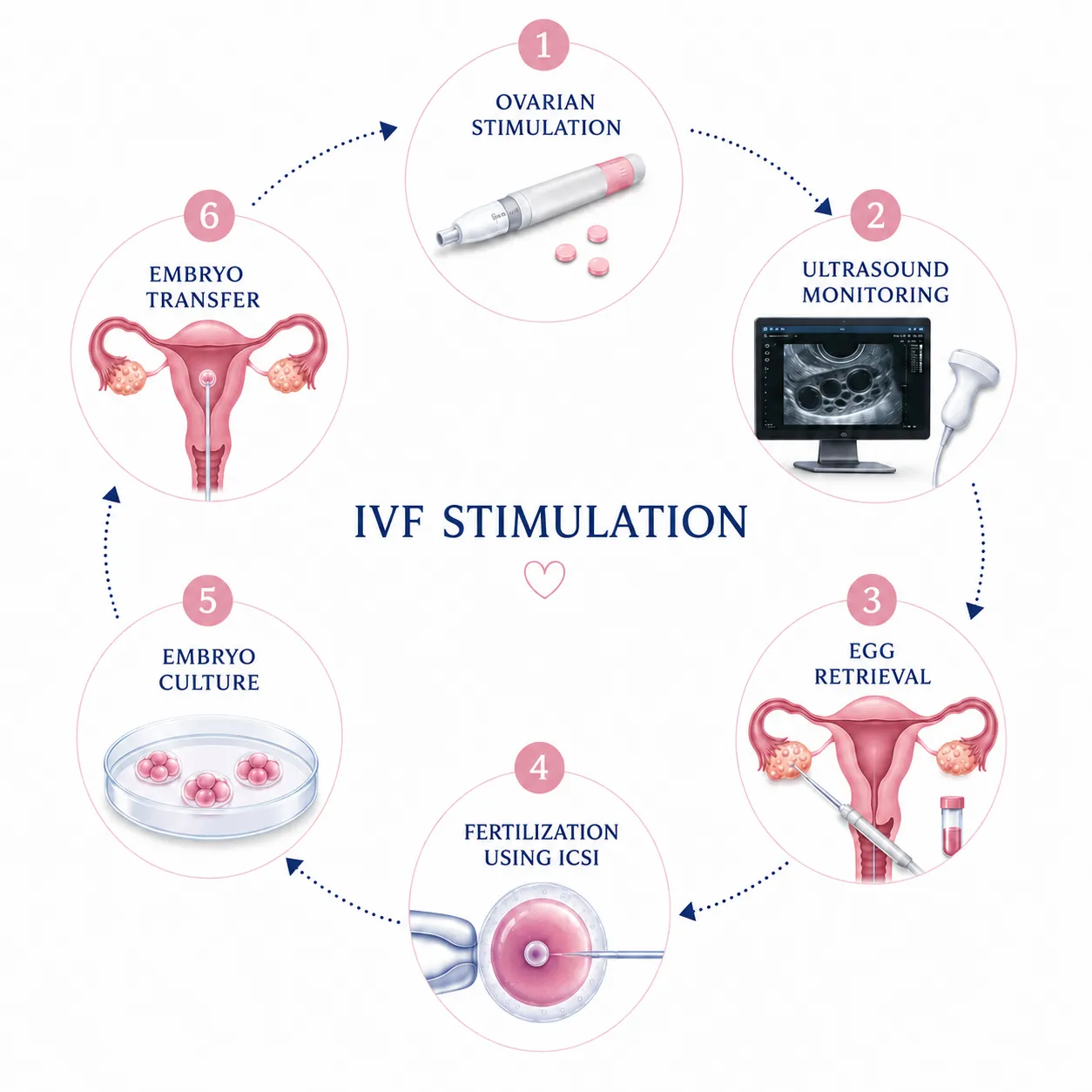 Wie läuft eine IVF ab?